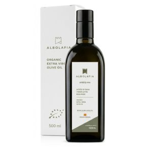 Estuche Aceite Oliva Ecologico Arbquina Albolafia